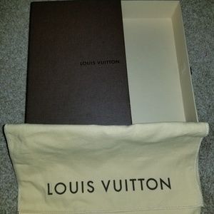 Louis Vuitton wallet box & dustbag